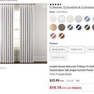 Linden Cool White Panels